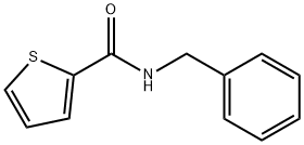 2-Thiophenecarboxamide, N-(phenylmethyl)- Struktur