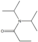 Propanamide, N,N-bis(1-methylethyl)- Struktur