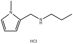 [(1-methyl-1H-pyrrol-2-yl)methyl](propyl)amine hydrochloride Struktur