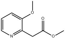 METHYL 2-(3-METHOXYPYRIDIN-2-YL)ACETATE Struktur