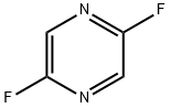 2,5-Difluoropyrazine Struktur