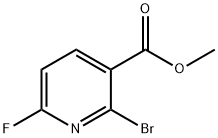 methyl 2-bromo-6-fluoronicotinate Struktur