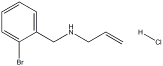 [(2-bromophenyl)methyl](prop-2-en-1-yl)amine hydrochloride Struktur