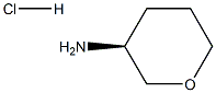 (S)-Tetrahydro-2H-pyran-3-amine hydrochloride Struktur