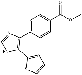 methyl 4-[5-(thiophen-2-yl)-1H-imidazol-4-yl]benzoate|methyl 4-[5-(thiophen-2-yl)-1H-imidazol-4-yl]benzoate