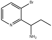 1-(3-bromopyridin-2-yl)propan-1-amine Struktur