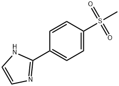 2-[4-(Methylsulfonyl)phenyl]imidazole Struktur
