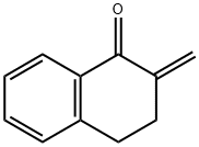 1(2H)-Naphthalenone, 3,4-dihydro-2-methylene- Struktur