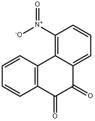 9,10-Phenanthrenedione, 4-nitro- Struktur