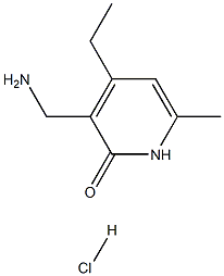 3-(AMINOMETHYL)-4-ETHYL-6-METHYLPYRIDIN-2(1H)-ONE HCL|3- 氨甲基-4- 乙基-6- 甲基吡啶-2(1H)- 酮 鹽酸鹽