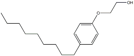 2-(4-nonylphenoxy)ethanol Struktur