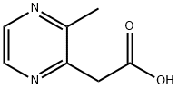 2-(3-methylpyrazin-2-yl)acetic acid Struktur