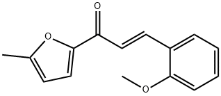 (2E)-3-(2-methoxyphenyl)-1-(5-methylfuran-2-yl)prop-2-en-1-one 結(jié)構(gòu)式