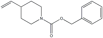 1-benzyloxycarbonyl-4-vinylpiperidine Struktur