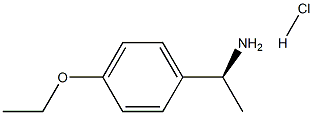[(1S)-1-(4-ethoxyphenyl)ethyl]amine hydrochloride Struktur
