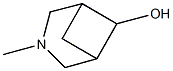 3-methyl-3-azabicyclo[3.1.1]heptan-6-ol Struktur