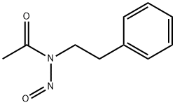 Acetamide,N-nitroso-N-(2-phenylethyl)- Struktur