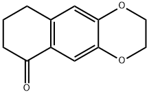 2H,3H,6H,7H,8H,9H-naphtho[2,3-b][1,4]dioxin-6-one 結(jié)構(gòu)式