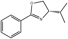 (4S)-4-異丙基-2-苯基-4,5-二氫噁唑 結構式