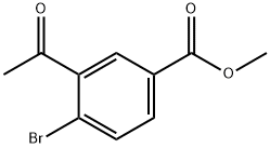 METHYL 4-BROMO-3-ACETYLBENZOATE|4-溴-3-乙酰基苯甲酸甲酯