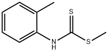 Carbamodithioic acid,(2-methylphenyl)-, methyl ester (9CI) Struktur