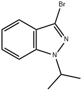 3-Bromo-1-isopropyl-1H-indazole Struktur