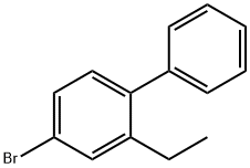 4-Bromo-2-ethylbiphenyl Struktur
