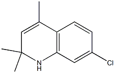 7-chloro-2,2,4-trimethyl-1H-quinoline Struktur