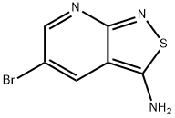 5-Bromoisothiazolo[3,4-b]pyridin-3-amine Struktur