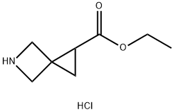 ETHYL 5-AZASPIRO[2.3]HEXANE-1-CARBOXYLATE HCL Struktur