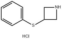 3-(phenylsulfanyl)azetidine hydrochloride Struktur