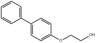 2-(4-phenylphenoxy)ethanol Struktur