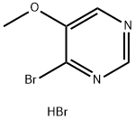 4-Bromo-5-methoxypyrimidine hydrobromide Struktur