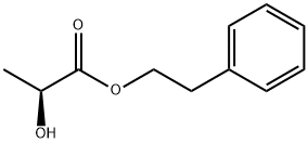 (S)-phenethyl 2-hydroxypropanoate Struktur