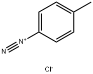 Benzenediazonium, 4-methyl-, chloride Struktur