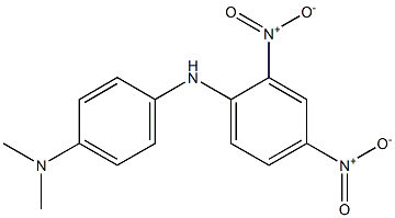 1,4-Benzenediamine, N'-(2,4-dinitrophenyl)-N,N-dimethyl- Struktur