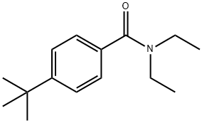 N,N-二乙基-4-叔丁基苯甲酰胺, 20916-70-5, 結(jié)構(gòu)式