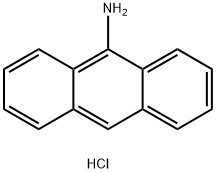Anthracen-9-amine hydrochloride Struktur