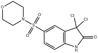 3,3-dichloro-5-morpholin-4-ylsulfonyl-1H-indol-2-one|