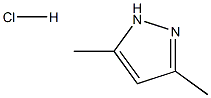 3,5-dimethyl-1H-pyrazole:hydrochloride Struktur