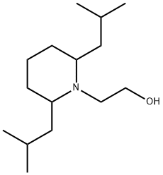 2-(2,6-diisobutyl-1-piperidinyl)ethanol Struktur