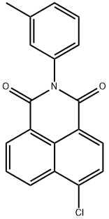 6-chloro-2-(m-tolyl)-1H-benzo[de]isoquinoline-1,3(2H)-dione Structure