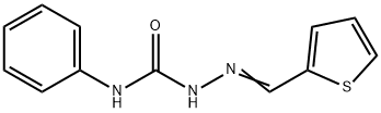 2-thiophenecarbaldehyde N-phenylsemicarbazone Struktur