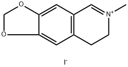 6-methyl-7,8-dihydro[1,3]dioxolo[4,5-g]isoquinolin-6-ium iodide 結(jié)構(gòu)式