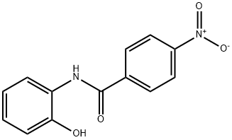 N-(2-hydroxyphenyl)-4-nitrobenzamide Struktur