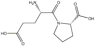 L-Proline, L-a-glutamyl- Struktur