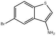 5-Bromobenzo[b]thiophen-3-amine Struktur