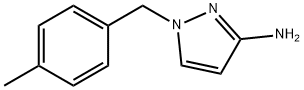 1-[(4-methylphenyl)methyl]-1H-pyrazol-3-amine, 492426-22-9, 結(jié)構(gòu)式