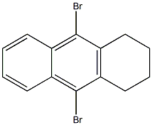 Anthracene,9,10-dibromo-1,2,3,4-tetrahydro- Struktur