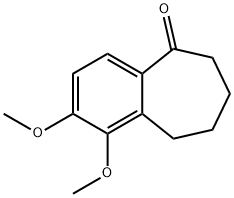 5H-Benzocyclohepten-5-one,6,7,8,9-tetrahydro-1,2-dimethoxy- Struktur